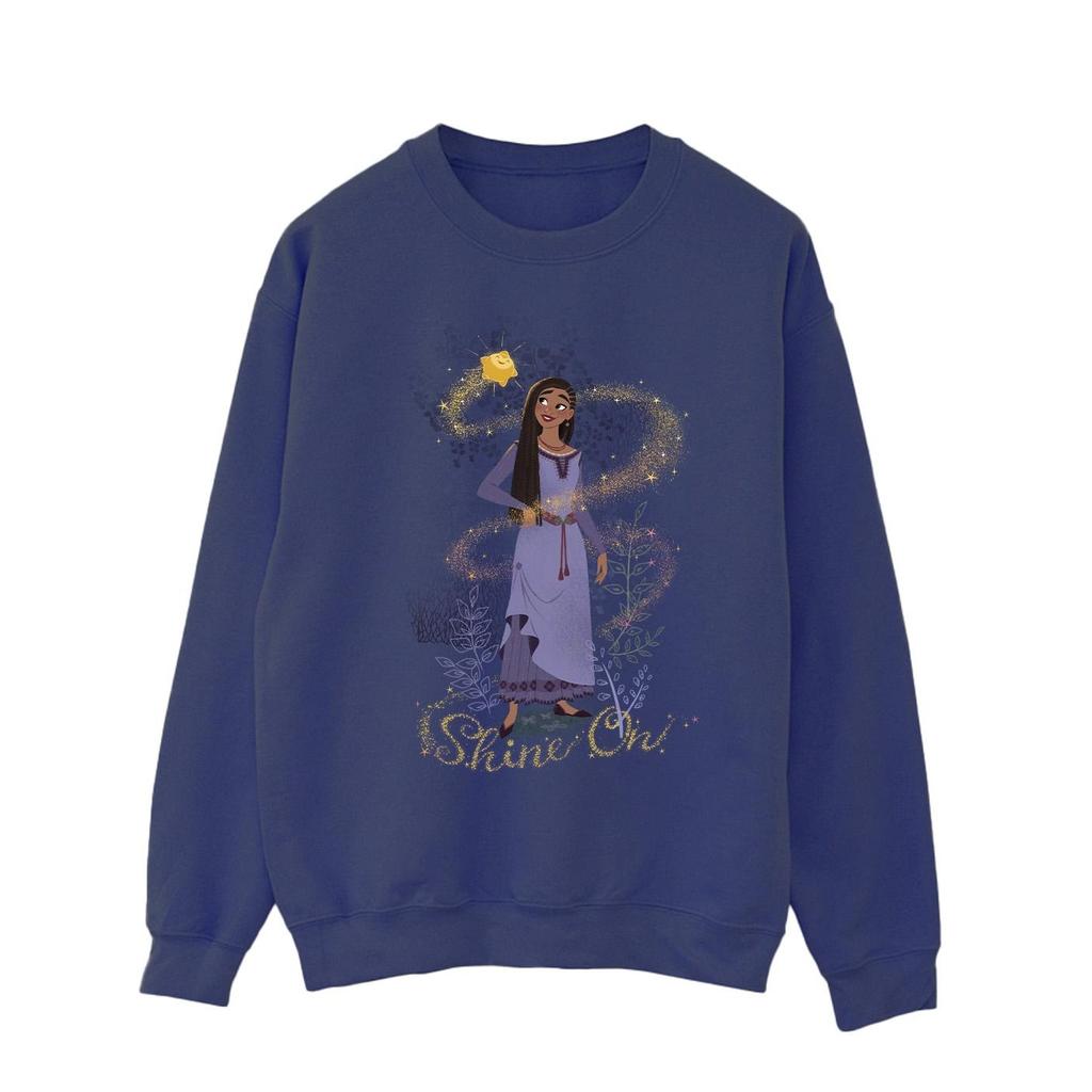 Wish Mens Shine On Asha Standing Sweatshirt