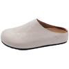 Lazy Shoes French Retro Outer Wear Boken Shoes Slippers One Pedal Versatile Casual Half Drag Early Spring New Bag Head Drag