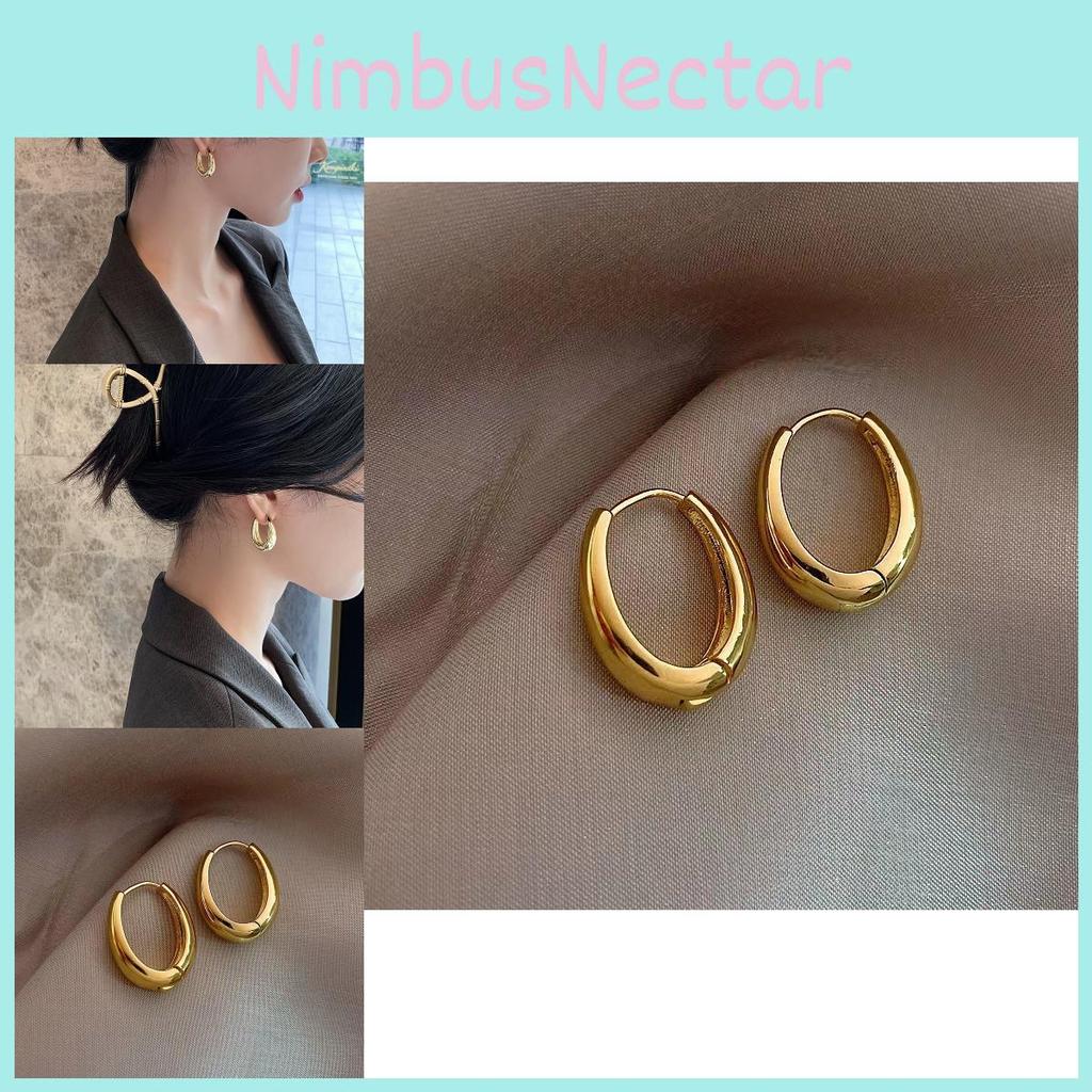Modern And Stylish Gold Geometric Earrings For Women Fashionable And Trendy Accessories