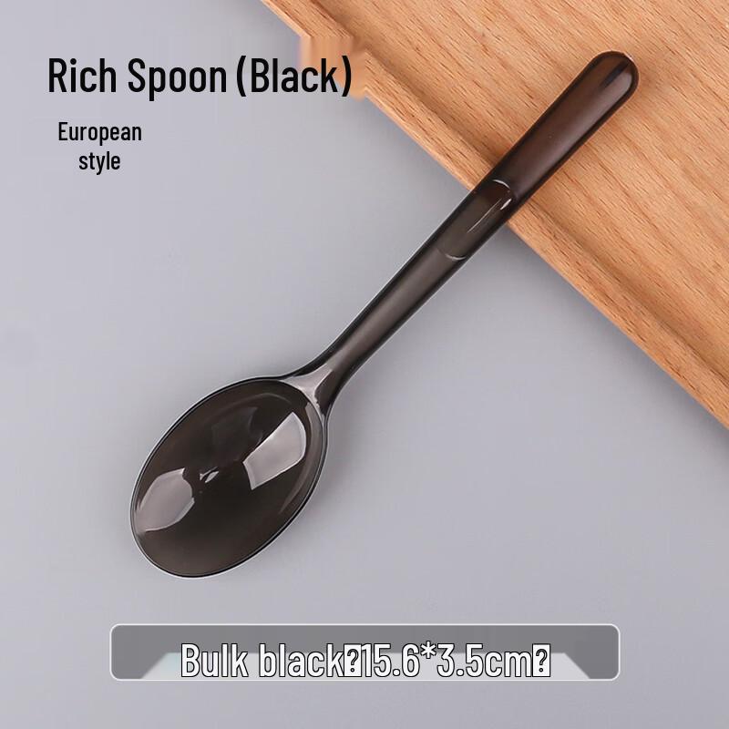 Handun Disposable Plastic Takeaway Soup Spoons