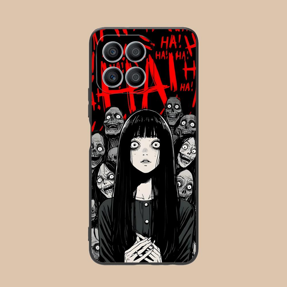 Terror Gothic Art Mobile Phone Case for Honor 90 80 70 60 50 30 20 10 9 8 7 Pro S SE Lite 5G Colorful Printing Cover Cover