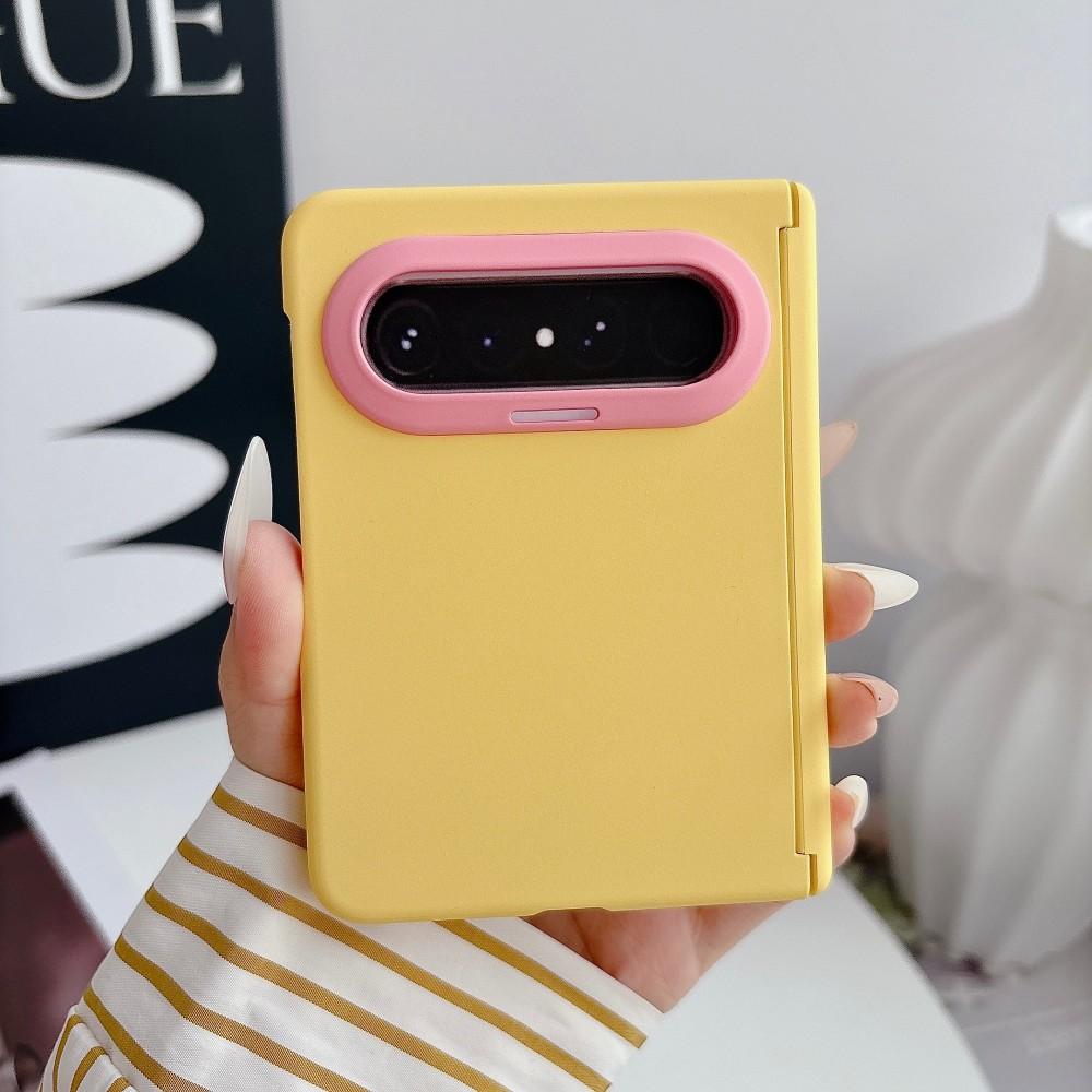 Two-Color For HuaWei Pura X Max Phone Case Axis Hinge Protective Pc Solid Color Hard Shell Shockproof (Only Back Cover)