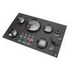 300x190mm Boat Gauge Panel 0 To 3000 RPM Water Temp Oil Level Voltage Pressure Tachometer Panel for Yachts Ships Black