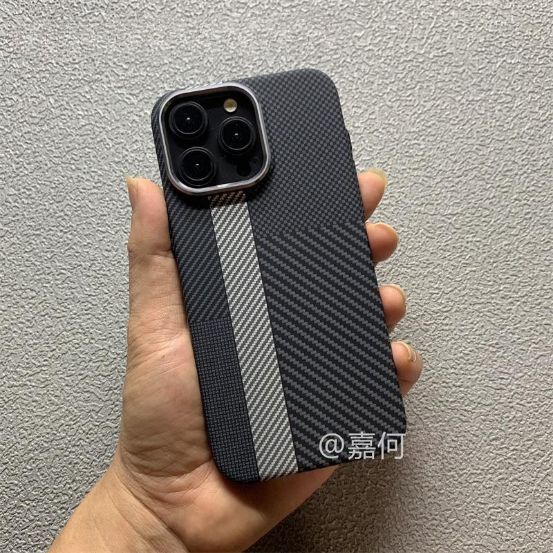 Farbkollision Magnetische Hartschale Hülle für IPhone 16 15 17 Pro Max Kunststoff Carbon Relief Schale Kameraobjektiv Legierung Rüstung Fundas