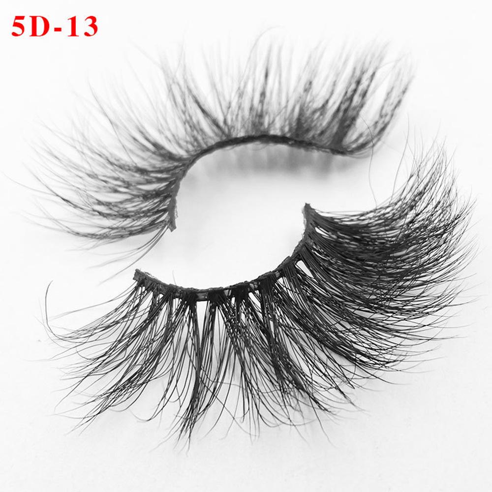 Buy 25mm Thick Fluffy 100 Mink Fashion Makeup Fake Eye Lashes False