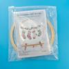 1set Christmas embroidery kit, Christmas stocking material kit, suitable for beginners, DIY embroidery craft material kit,