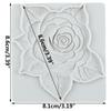 Flower Silicone Molds Orchid Daisy Rose Flower Fondant Mold Cake Decorating Tools Cupcake Topper Chocolate Candy Craft Gum Paste Polymer Clay