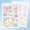 Korean Cute Bear Cartoon Stickers – Waterproof DIY Decoration Stickers