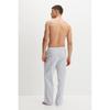 H M Poplin Pants Relaxed Fit wHite