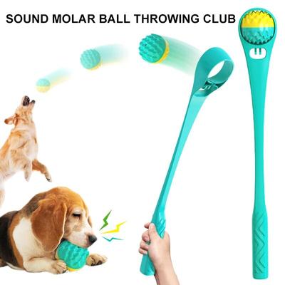Set jucărie pentru aruncarea mingii pentru animale de companie Joacă cu lansatorul interactiv de mingi de antrenament pentru câini
