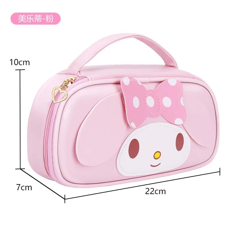 Cute Cartoon Large Capacity Pencil Case Multifunctional High Appearance Stationery Bag For School Supplies Storage