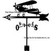 Weather Vane Ornament: Outdoor Wrought Iron Spray-Painted Roof Decoration Metal Craft