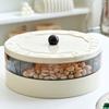 ABS Elegant Fruit Plate With Lid Dustproof And Moisture-proof Kitchen Accessory Kitchen Fruit Bowls