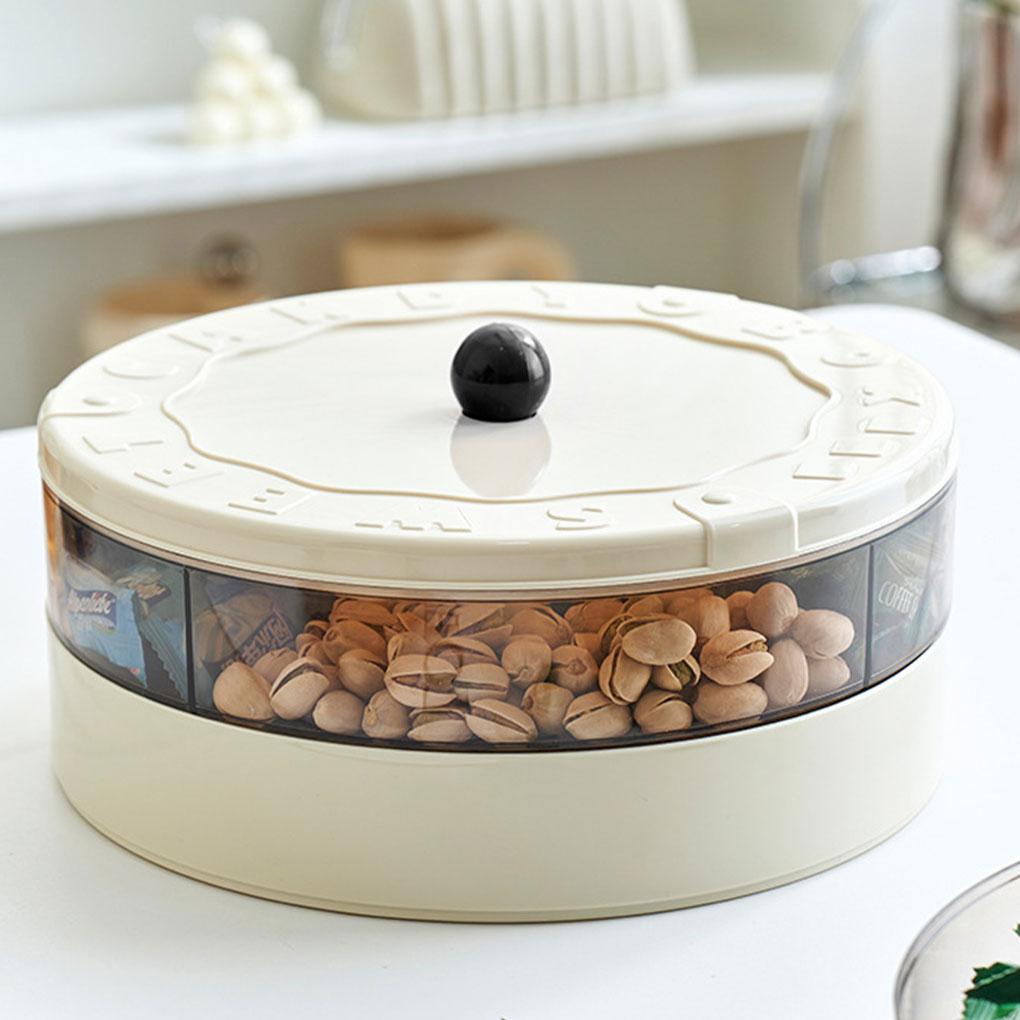 ABS Elegant Fruit Plate With Lid Dustproof And Moisture-proof Kitchen Accessory Kitchen Fruit Bowls