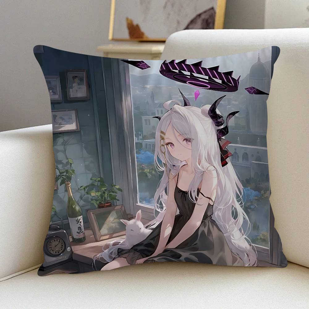 Anime Sorasaki Hina Pillow Cover For Bedroom Room And Living Room Sofa Decorative Cushion Cover
