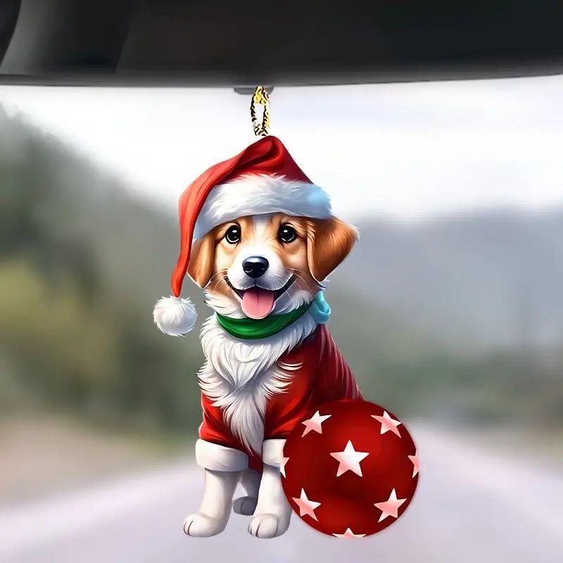 Playful Christmas Acrylic Decorations For Cheerful Home And Decoration Car