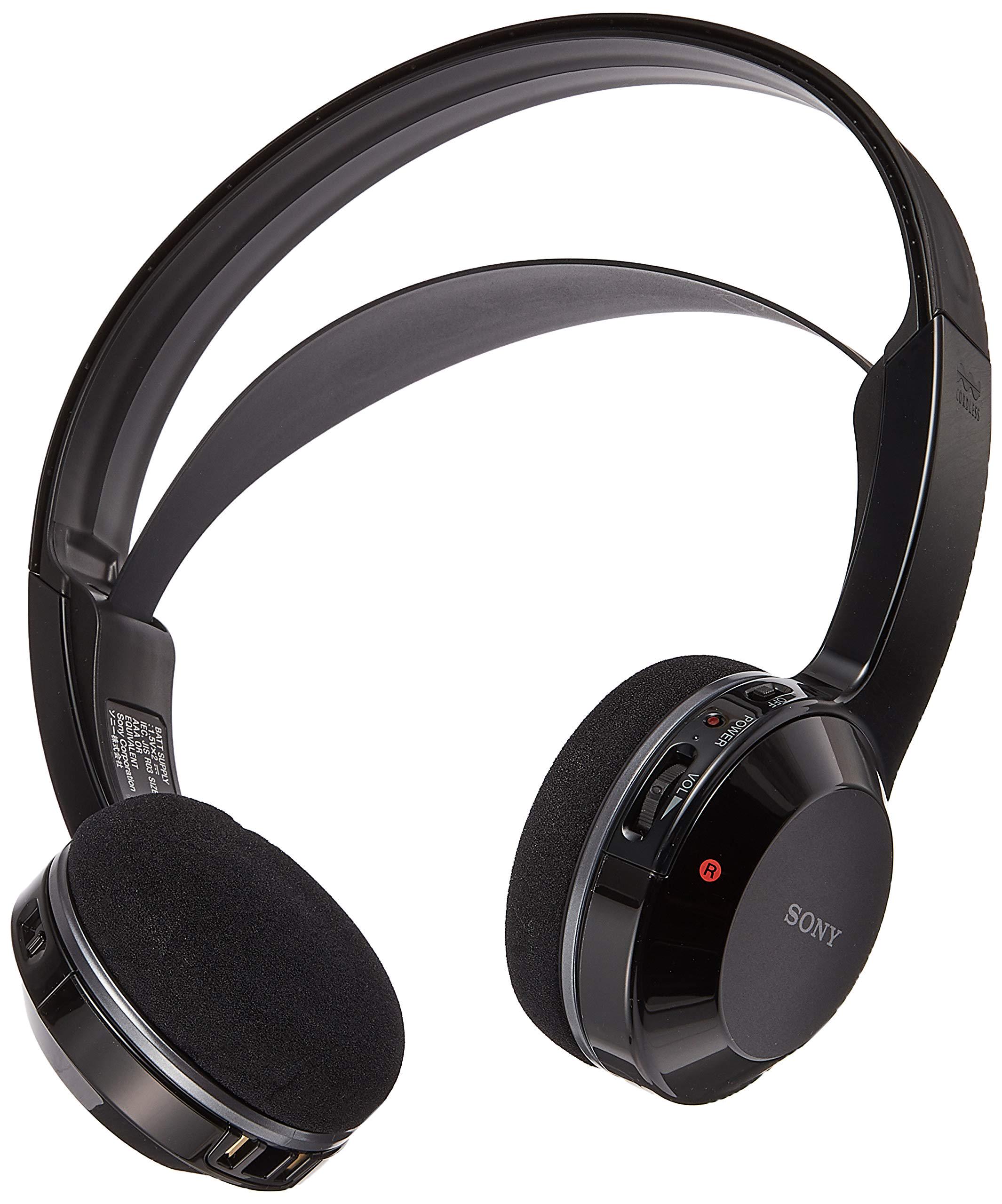 

Sony Cordless Stereo Headphones Open (Additional Use), Type, MDR-IF245R чорний