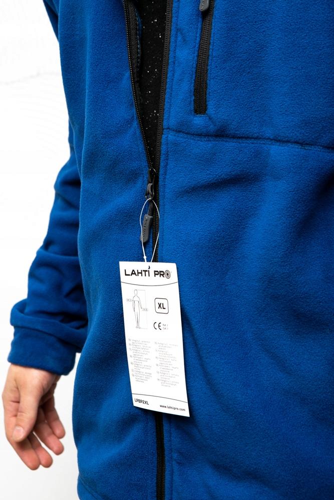 Fleece Sweatshirt Lahti Pro Lpbp2 Blue Size 1 Pc