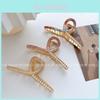 Stylish And Elegant Dohui Hair Claw Clip Large Alloy Acetate Hair Accessory For Women