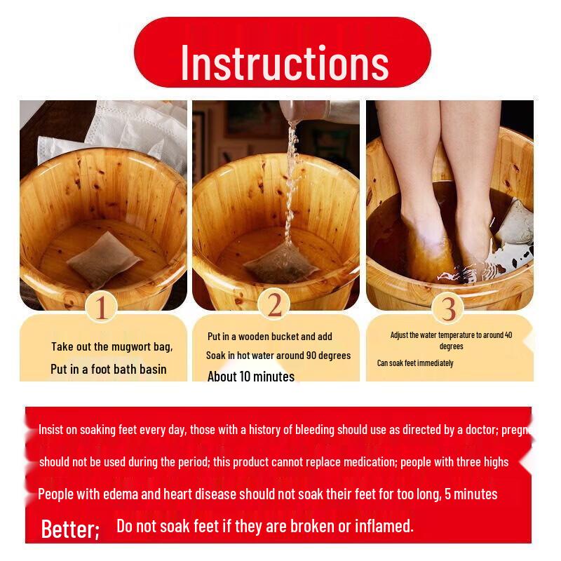 Wuyang 48-Flavor Herbal Foot Soak Bags