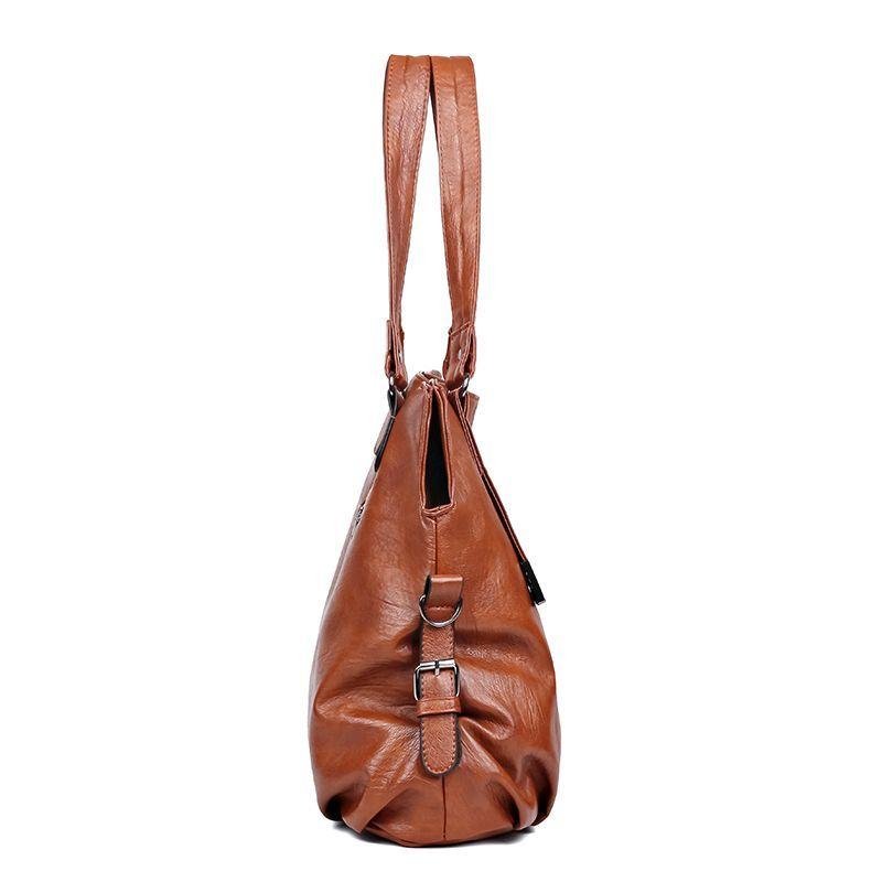 Vintage Handbag New Fashionable Large Capacity Single Shoulder Bag Versatile Underarm Tote Bag