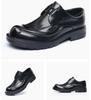 Spring Summer Hallow Cow Leather Shoes for Men Solid Color Fashion Casual Wedding Shoes Man British Designer Dress Shoe Male