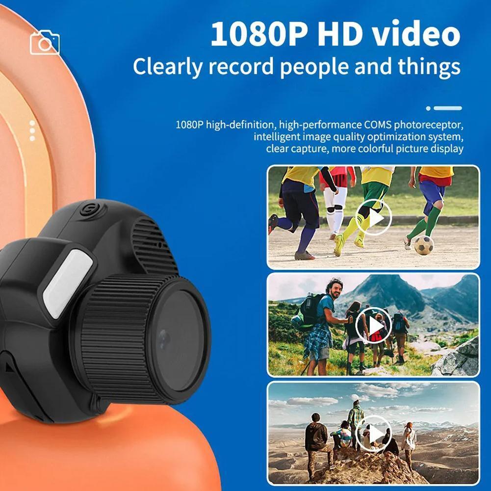 1080P Mini Action Camera Outdoor Sport Pocket Cam With Screen Video Recorder Dash Cam For Car Bike Bicycle Motorcycle Sport DV