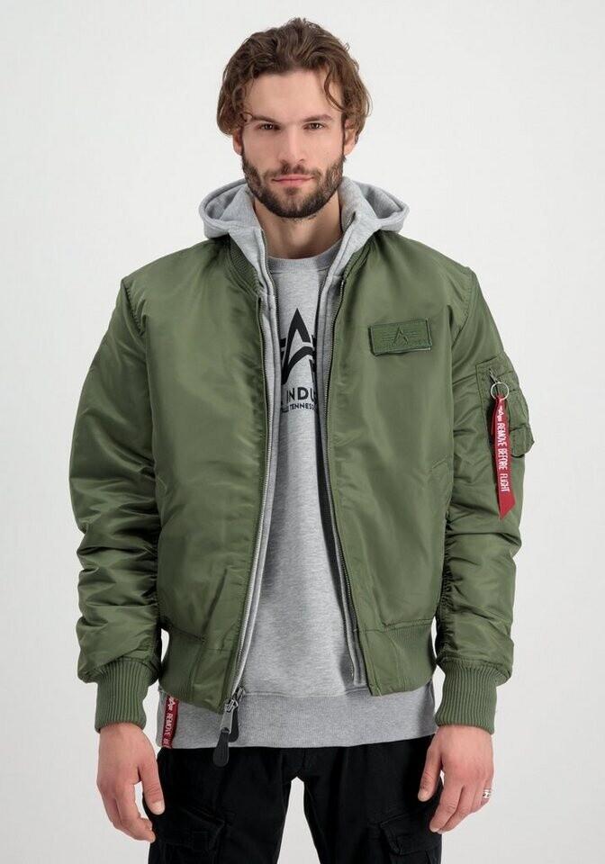 Winter Jacket Alpha Industries MA-1 D-Tec Hood Bomber Jacket (183110) Sage Green (183110-001)