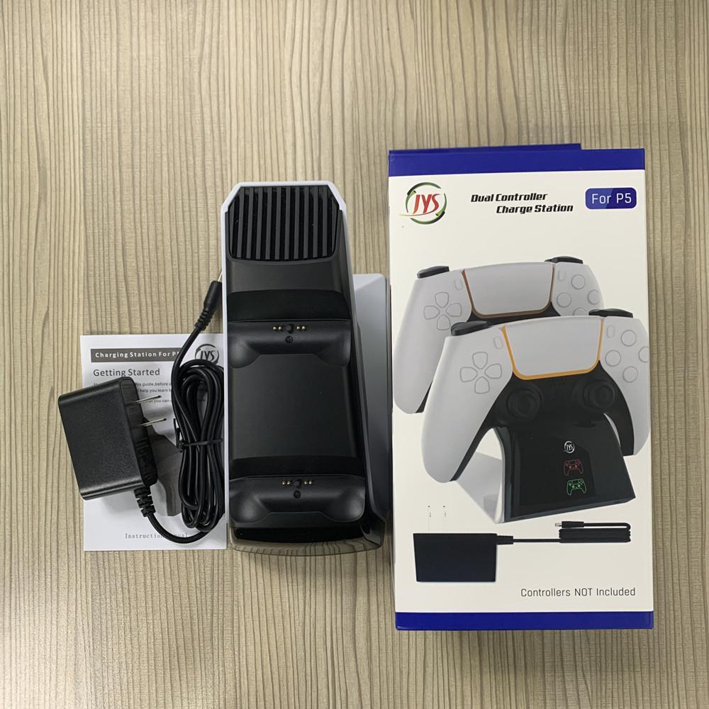 Для PS5 Ручка Контроллер Быстрая Зарядка Зарядное Устройство Двойная Зарядная Док-станция — фото 13