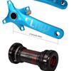 Prowheel Haomeng Horský klikový systém Hollow Integrated s jedním/dvěma převodníky pro 9-11 rychlostí.