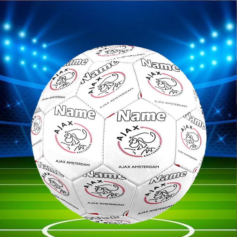 Custom Name Personalized Ajax Print Size 5 Soccer Ball Training & Match Football, for Team, Kicking, Gift for Football Enthusiasts