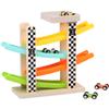 4Pcs Child Scooter Miniature Track Sliding Racing Inertial Pull Back Car Toy