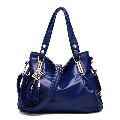 Handbag Women's Bag 2023 New Fashion Soft Leather One-shoulder Messenger Bag for Middle-aged and Elderly