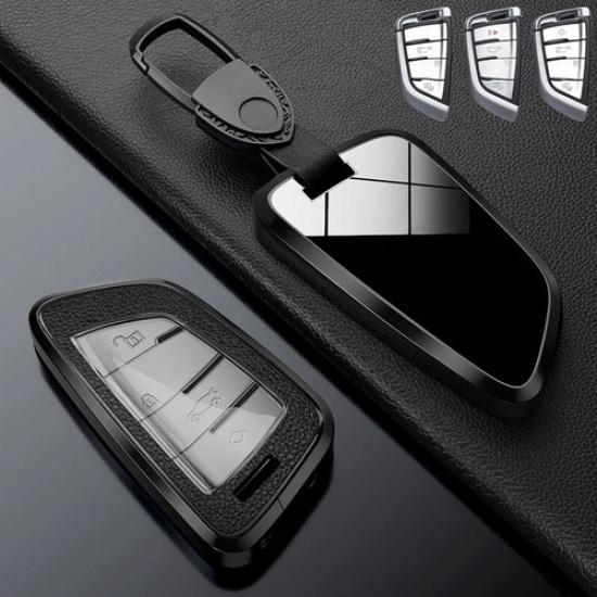 Zinc Alloy TPU Car Key Case Cover For BMW 2 3 5 6 7 M5 X1 X2 X3 X4 X5 X5M X6M