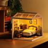 ROBOTIME Rolife 3D Puzzle Super Creator Sweet Dream Bedroom DIY Miniature House Kit (DW009) | 1:24 Scale