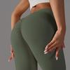 Naked, Skin Friendly, Hip Lifting Yoga Pants With No Awkward Lines, Leggings, High Waisted, Elastic Fitness Pants, Women's Cropped Pants
