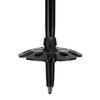 Two-Section Telescopic Aluminum Alloy Ski Poles 78-135cm Adjustable with Wrist Strap HandleTungsten Steel Tip Digital Scale Marks