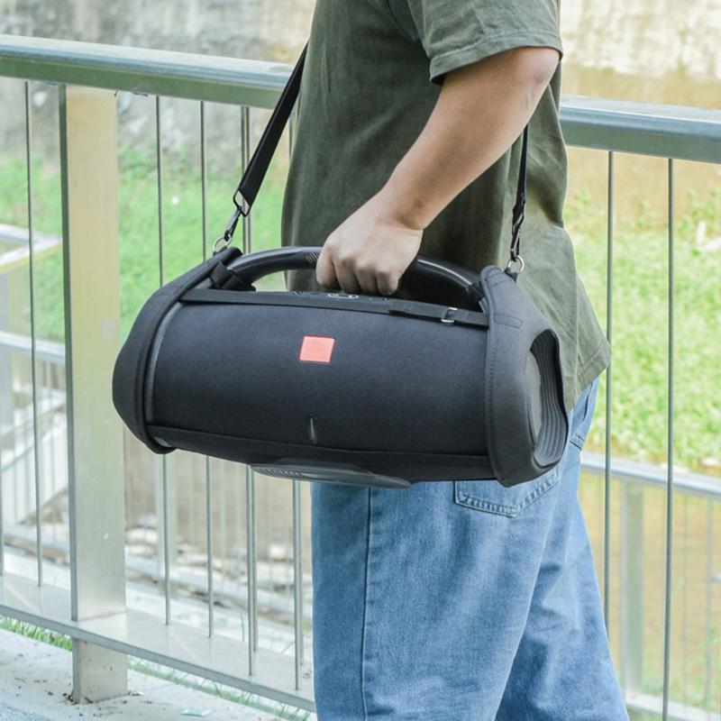 EVA Reise Tragetasche Schutzhülle mit Verstellbarem Schulter Gurt für BOOMBOX 1 2 3 Bluetooth-kompatibel Lautsprecher