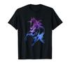 Colorful Horse Riding Horse Silhouette Gift T-Shirt