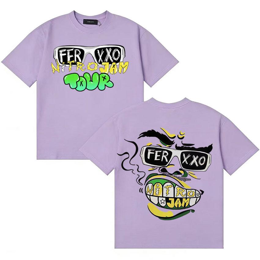 Feid Ferxxocalipsis Album Graphic Tshirt Streetwear Fashion Print Tees Summer Casual Oversized Gothic Clothes Hot Sale Teenagers