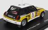 Renault Cinq Scale Miniature RENAULT R5 Winner of the 1981 Monte Carlo Blister Pack 1/43 Car, TURBO, Rally, [Used]