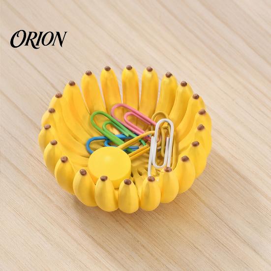 Decorative Storage Tray 3D Printed Banana-Shaped Tray, Banana Fruit Bowl Holder, Modern for Kitchen Countertop Decor Kitchen, Dining Table & Entryway,