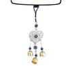 1PC blue tassel hanging decorative pendant wall mounted decorative wind chime car pendant
