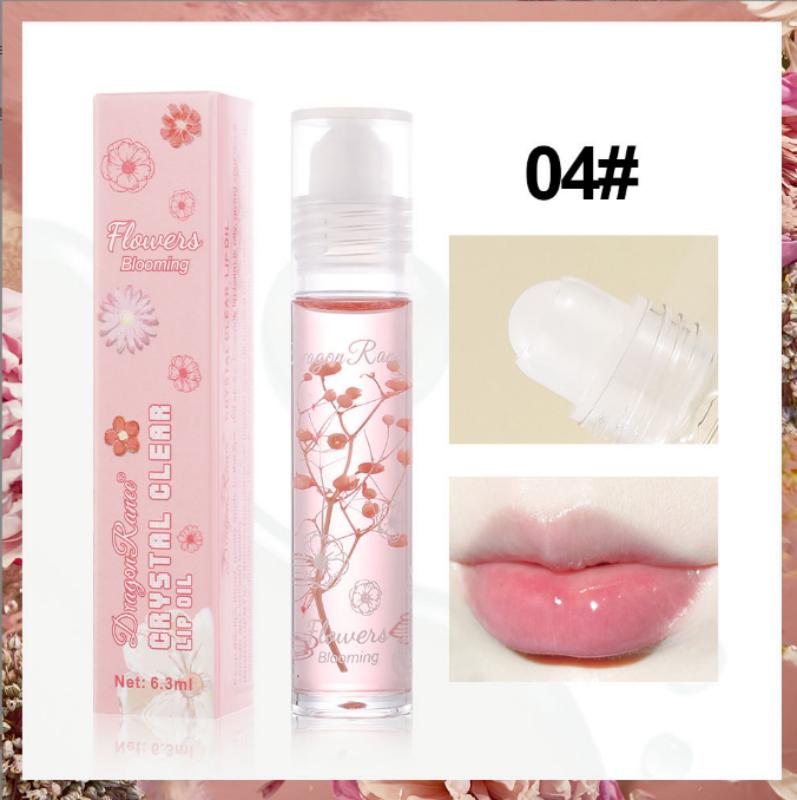 

Женский водостойкий блеск для губ, цветочная помада, изменение цвета, желейная помада, увлажняющий крем, цветочное масло для губ, прозрачное бесцветное масло для губ