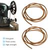 2pcs Cowhide Sewing Machine Belt 72 Inch Cowhide Sewing Belt Foot Pedal Belt  Household Use