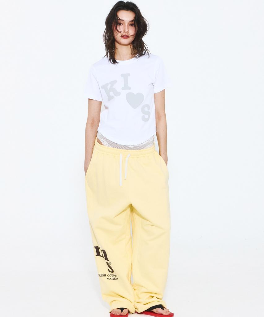 Kimseupeulesikoteunmakes Messi Kith Logo T-Shirt White