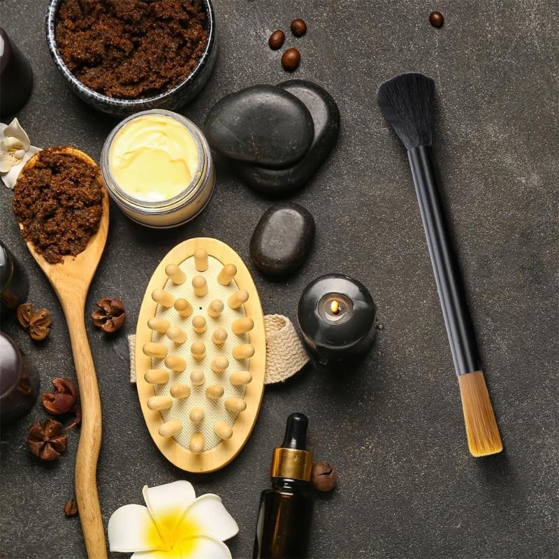 4PCS Coffee Grinder Brush Set with Nylon Bristles Cleaning Accessories Suitable for Cleaning Brew Head and Drip Tool