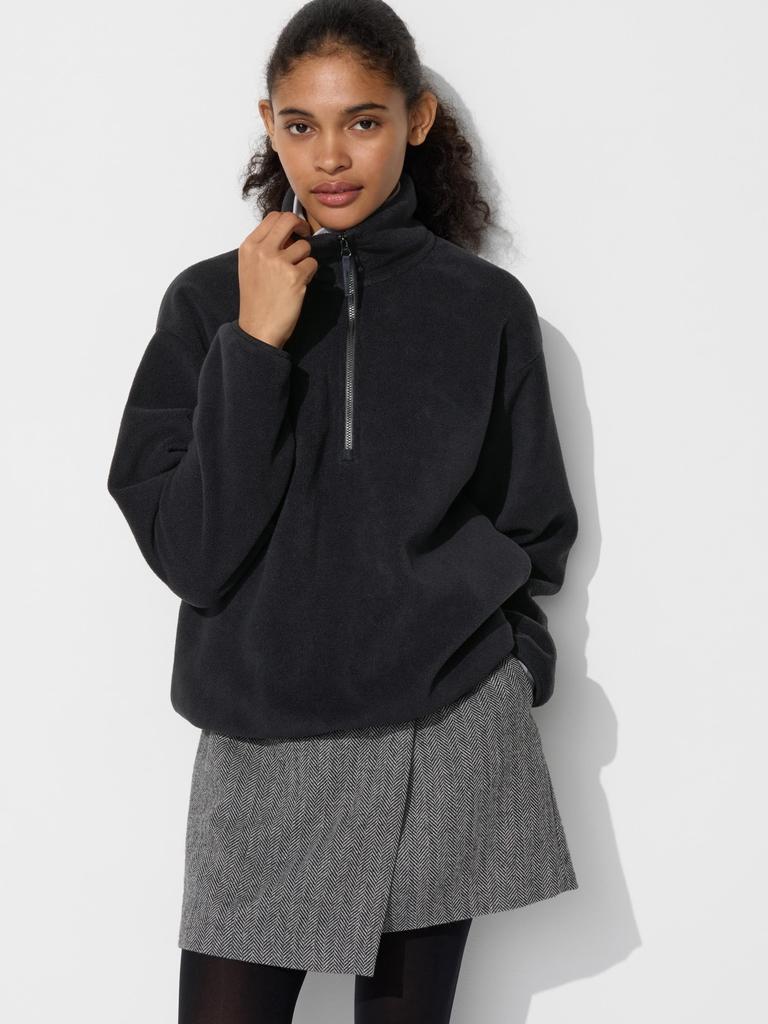 Uniqlo Japan Fleece Half Zip Pullover