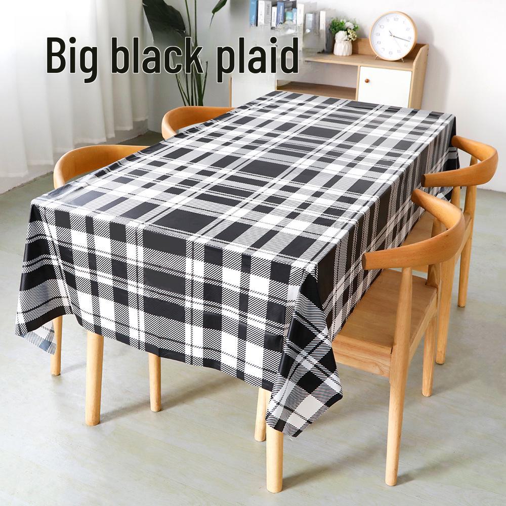 Disposable PEVA Cartoon Balloon Tablecloth - Oil-Proof, Thickened for Birthdays & Kindergarten Parties