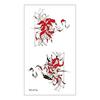 Waterproof Long-lasting Cute Peacock Feather Temporary Tattoo Stickers for Women